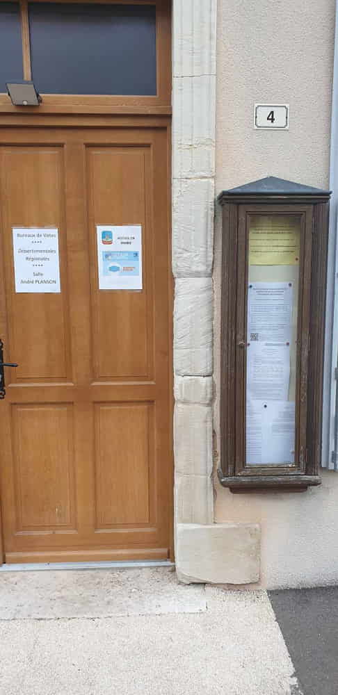 affichage mairie